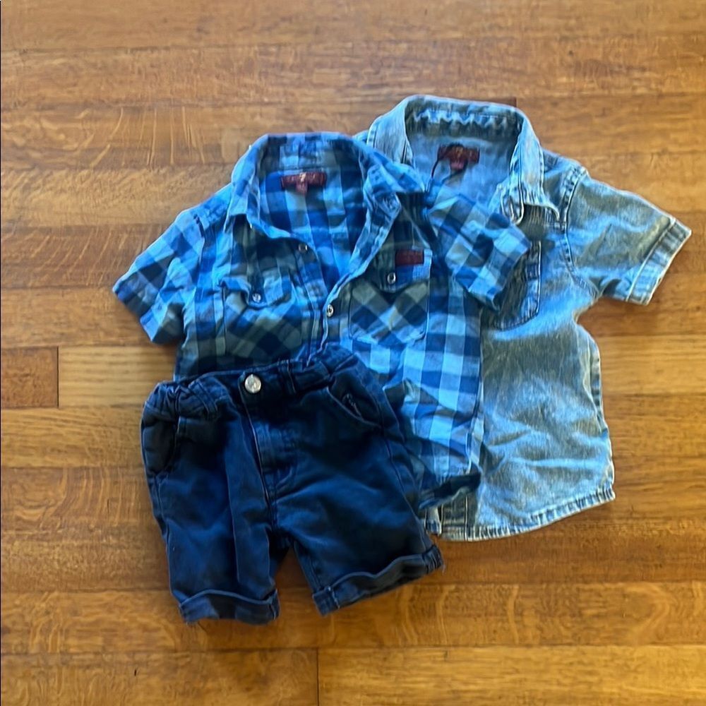 7 for All Mankind Shirt and Short Set